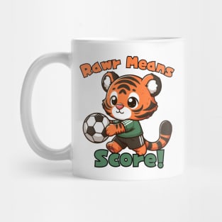 Football Bengal tiger Mug